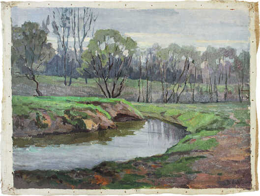 Никольский Валентин Михайлович. Первая зелень